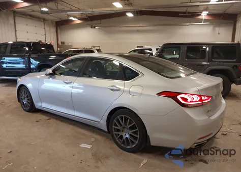 2015 Hyundai Genesis 3.8 из США, поврежденный, VIN KMHGN4JE2FU080447